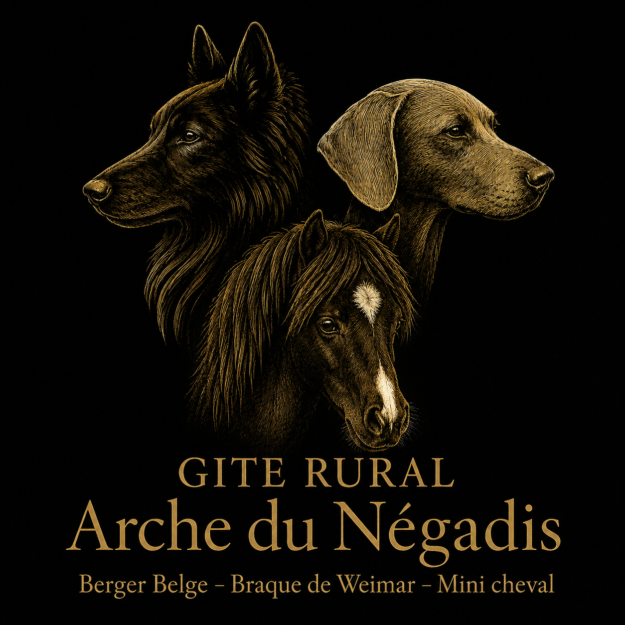 Logo L'Arche du Négadis, gîte rural à Paulhan